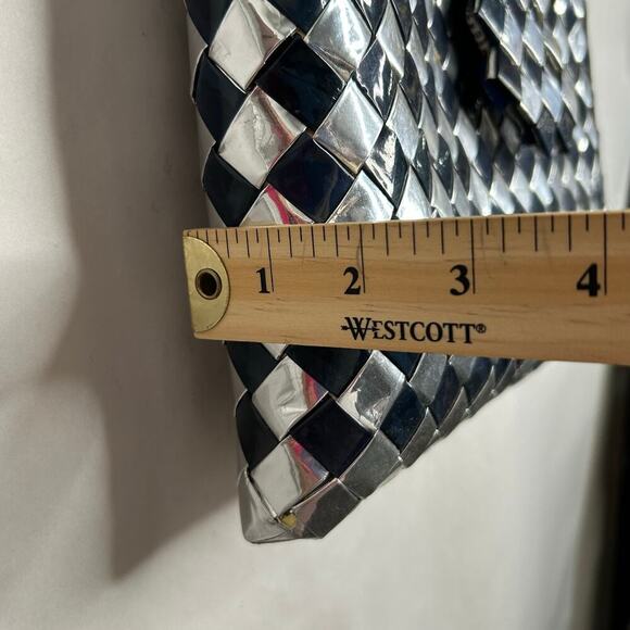 Vintage Y2K Candy Wrapping Purse Up cycle Recycle 11x9in - Picture 5 of 9